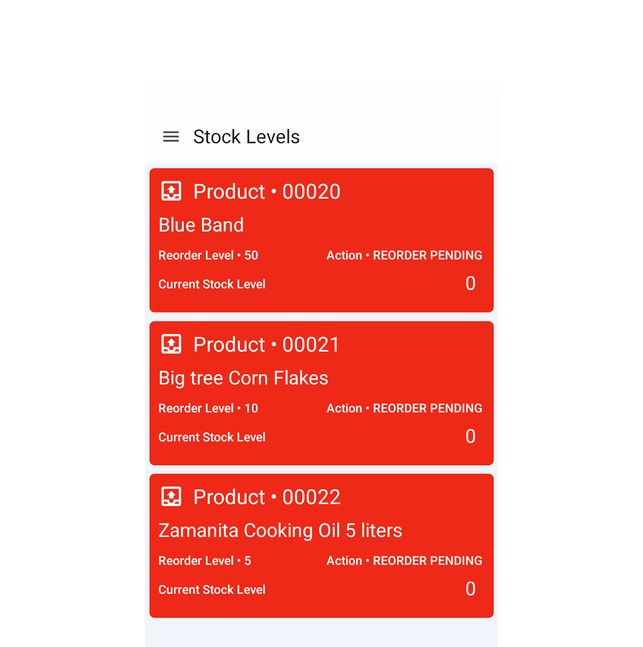 App screen