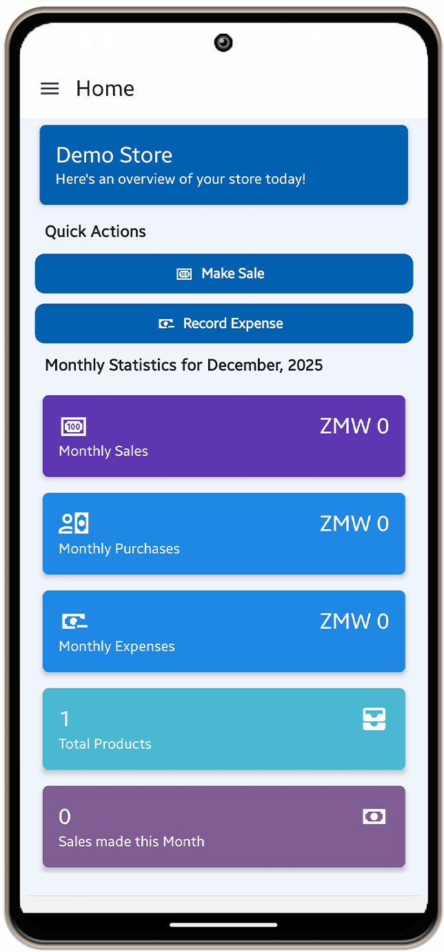 App screen